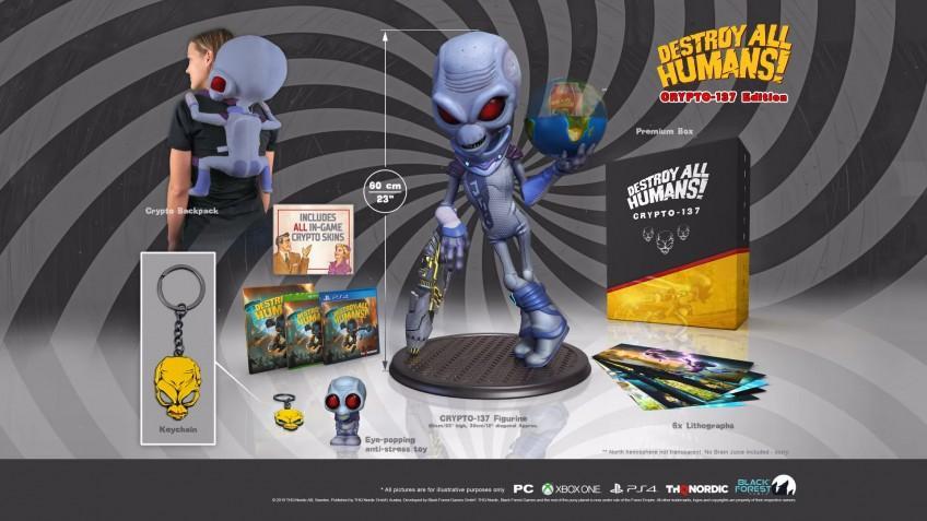 Анонсированы коллекционные издания ремейка Destroy All Humans