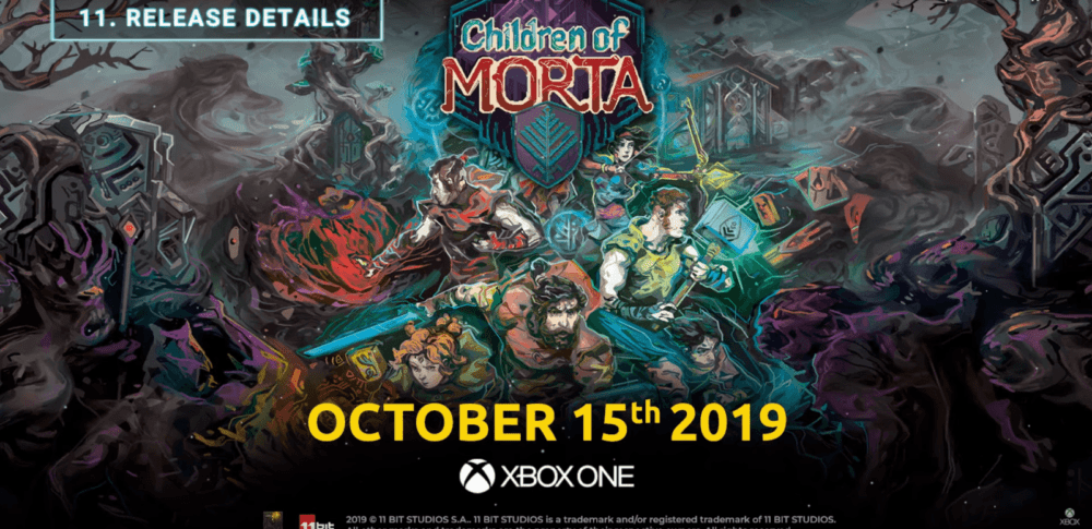 Трейлер Children of Morta - экшн-RPG игры