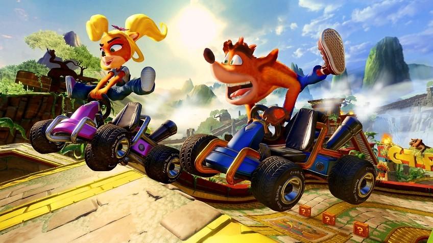 Crash Team Racing Nitro-Fueled заняла первое место в чарте продаж