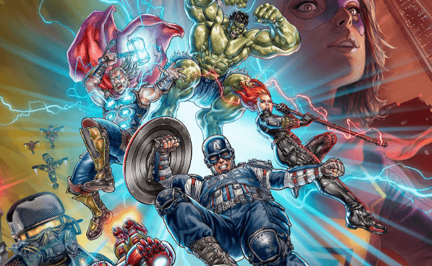 Специальный арт Marvel's Avengers от художника студии