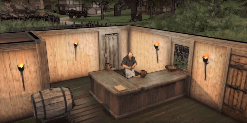 Релизный трейлер симулятора таверны Crossroads Inn Релизный трейлер симулятора таверны Crossroads Inn