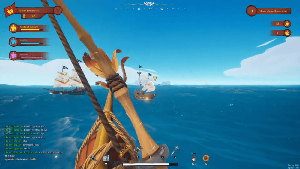 Трейлер пиратского баттл-рояля Blazing Sails Трейлер пиратского баттл-рояля Blazing Sails