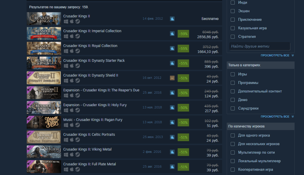 Crusader Kings 2 бесплатно можно забрать в Steam