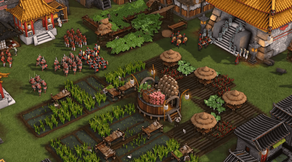 Строительство базы в свежем геймплее Stronghold: Warlords Строительство базы в свежем геймплее Stronghold: Warlords
