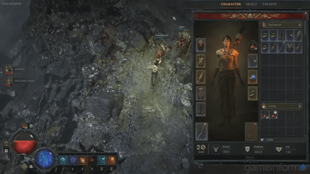 Геймплей Diablo 4 за волшебницу Геймплей Diablo 4 за волшебницу