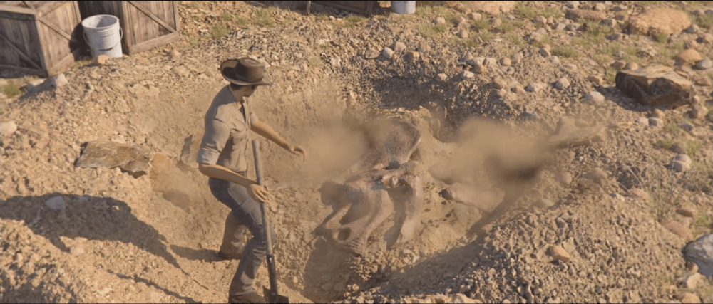 Трейлер симулятора археолога Dinosaur Fossil Hunter