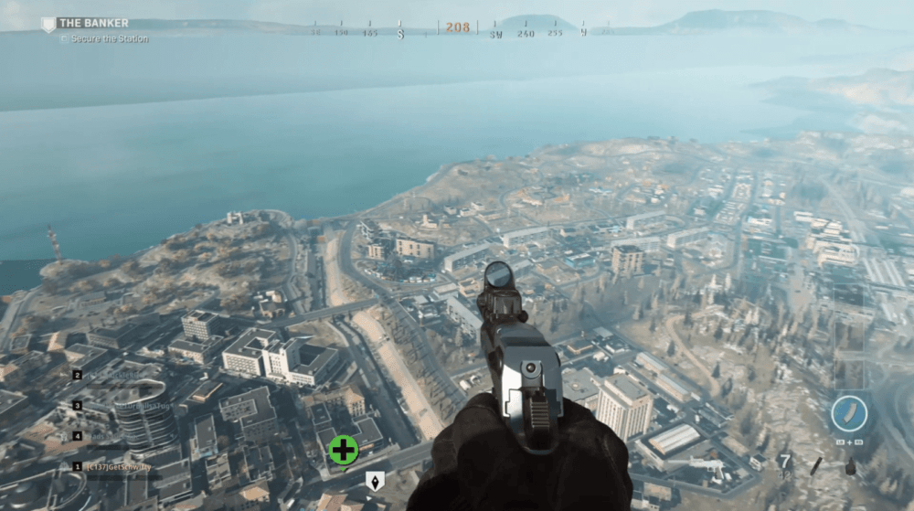 Случайно снятая карта "королевской битвы" CoD: Modern Warfare