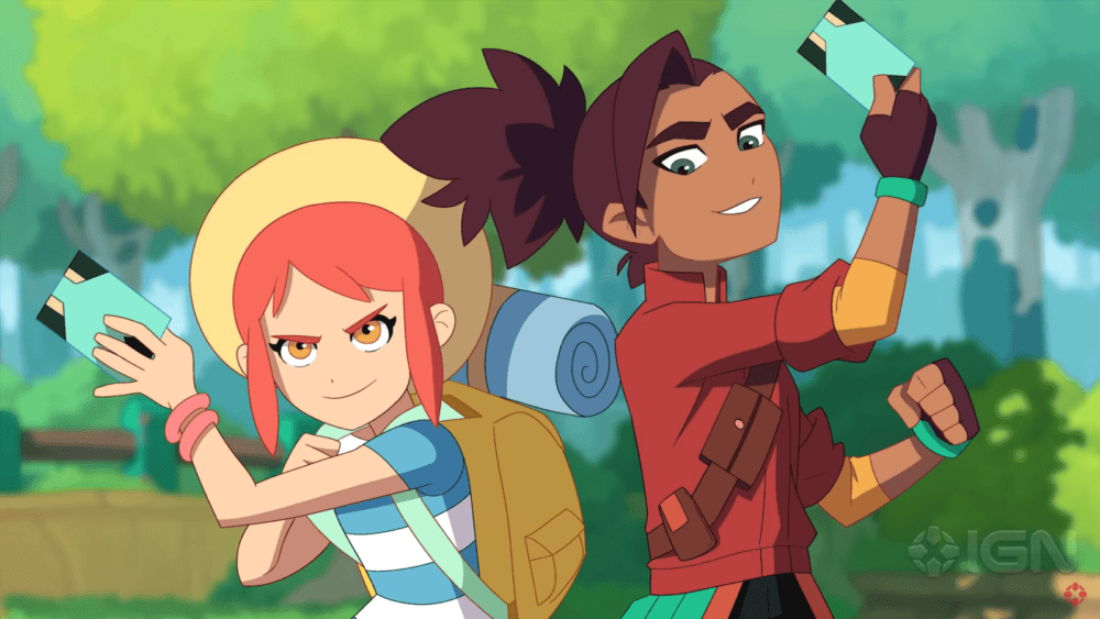 Аниме-трейлер MMO Temtem