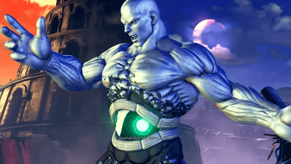 Геймплей за Сета Street Fighter V: Champion Edition Геймплей за Сета Street Fighter V: Champion Edition