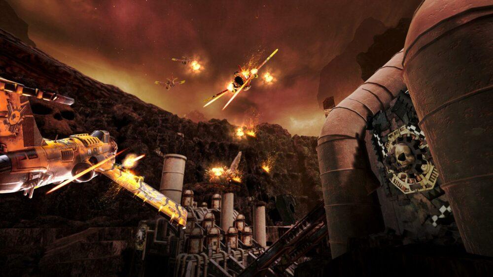 Анонсирован симулятор битв на самолетах Warhammer 40K: Dakka Squadron Анонсирован симулятор битв на самолетах Warhammer 40K: Dakka Squadron
