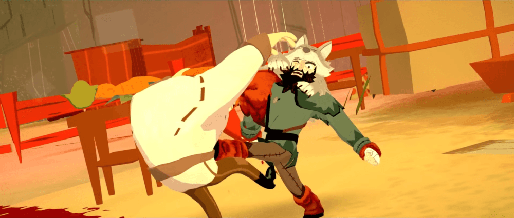 Геймплей экшена Bloodroots