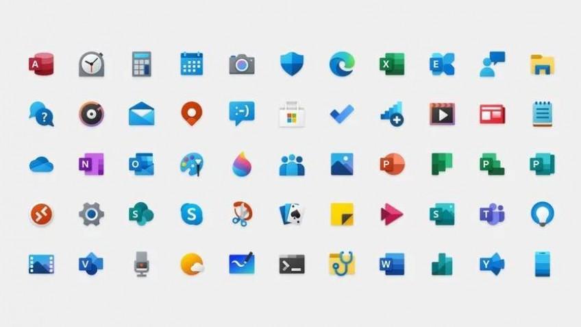 Microsoft сделает один стиль для иконок Windows 10