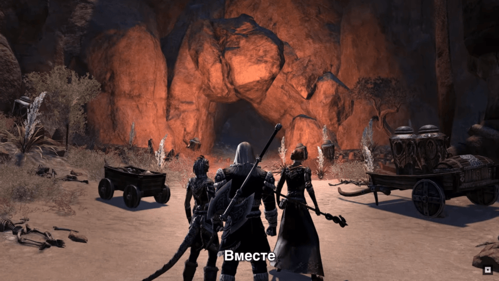 Геймплей дополнения "Мрачная буря" для The Elder Scrolls Online