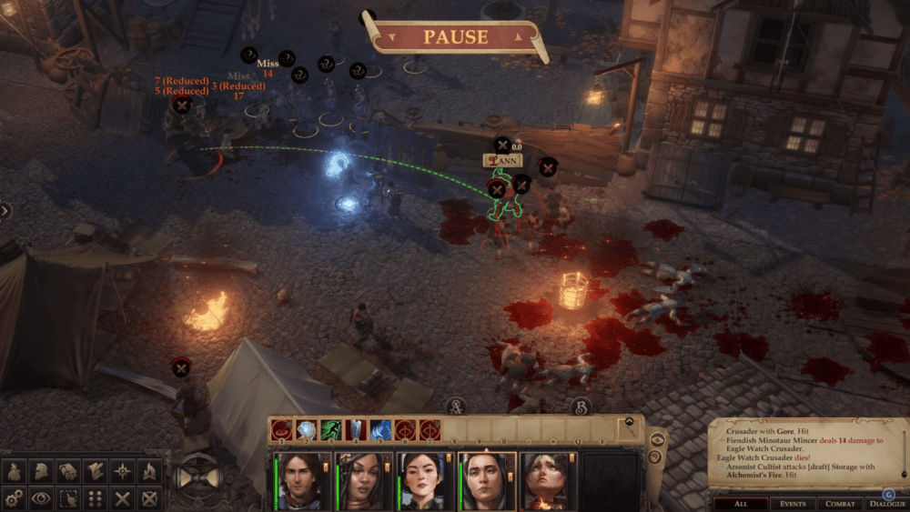 Геймплей Pathfinder: Wrath Of The Righteous Геймплей Pathfinder: Wrath Of The Righteous