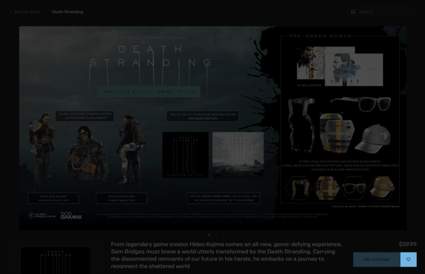 В Epic Games Store появился список желаемого