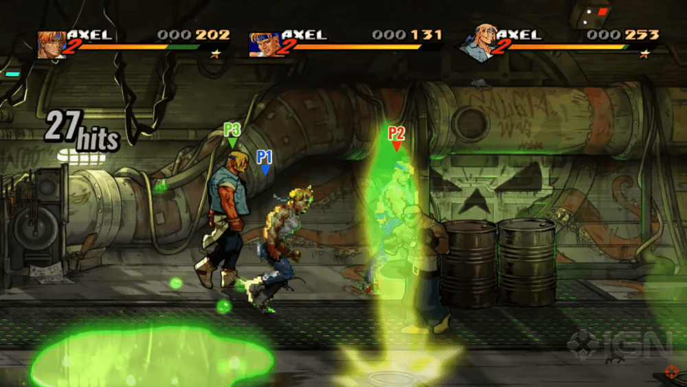 Новый геймплей Streets of Rage 4