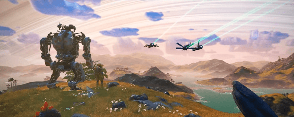 Утечка: новый трейлер No Man's Sky с меха Утечка: новый трейлер No Man's Sky с меха