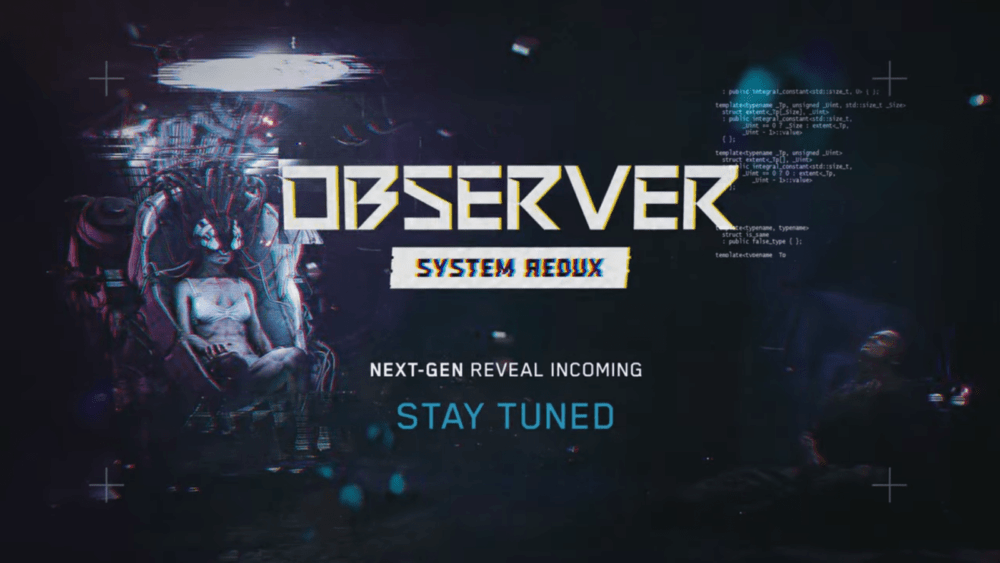 Свежий тизер Observer System Redux