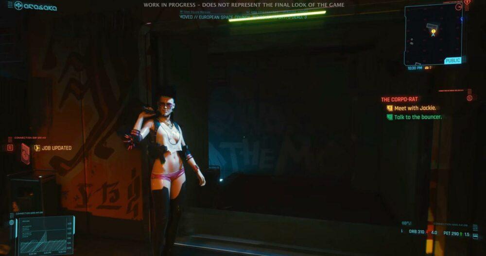 Геймплей Cyberpunk 2077 в 4К