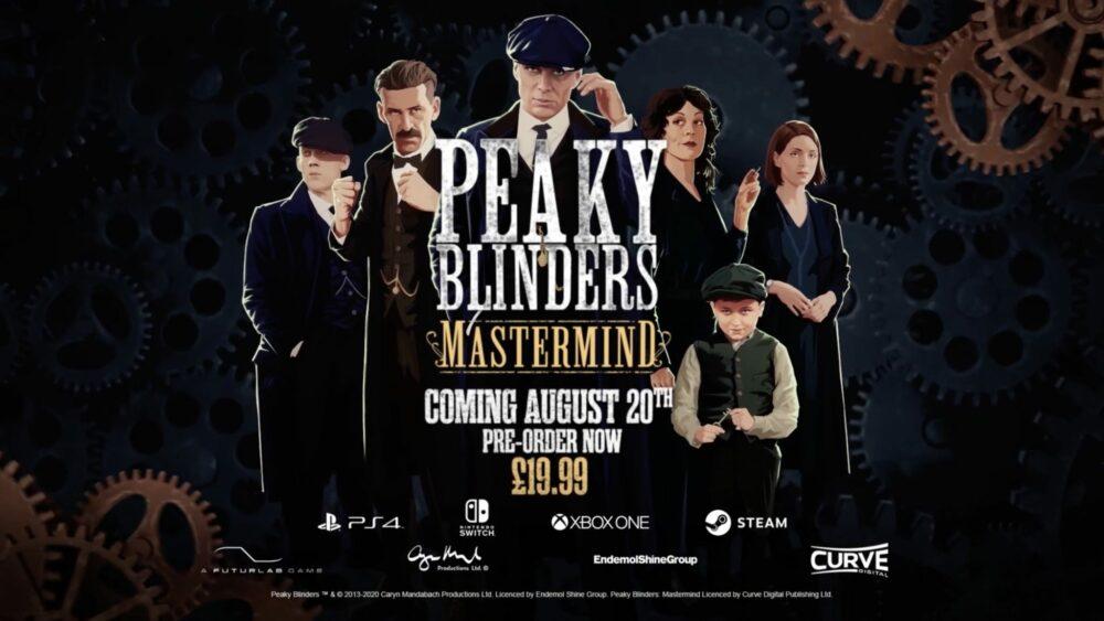 Острые Козырьки - новый геймплей трейлер Peaky Blinders: Mastermind