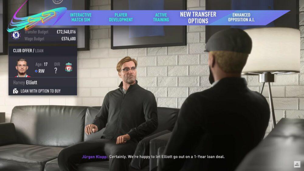 Новый трейлер FIFA 21 - карьера